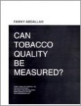 Can Tobacco Quality Be Measured?